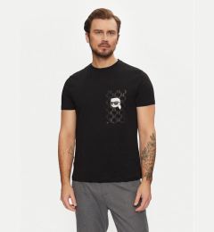 Снимка на KARL LAGERFELD Тишърт 755095 551251 Черен Regular Fit