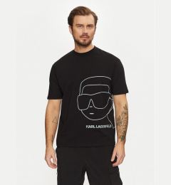 Снимка на KARL LAGERFELD Тишърт 755197 551225 Черен Regular Fit
