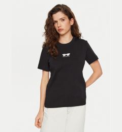 Снимка на KARL LAGERFELD Тишърт A1W17021 Черен Regular Fit