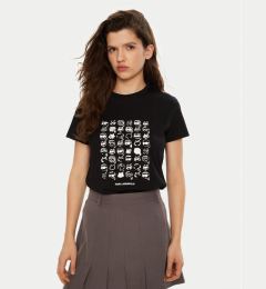 Снимка на KARL LAGERFELD Тишърт A1W17124 Черен Regular Fit