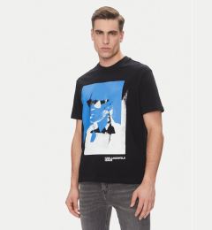 Снимка на KARL LAGERFELD Тишърт A2M17036 Черен Regular Fit