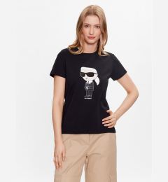 Снимка на KARL LAGERFELD Тишърт Ikonik 2.0 230W1700 Черен Regular Fit