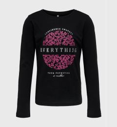 Снимка на Kids ONLY Блуза Aria 15279229 Черен Regular Fit