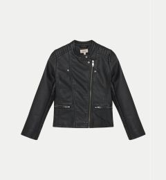 Снимка на Kids ONLY Яке от имитация на кожа Freya 15198182 Черен Regular Fit