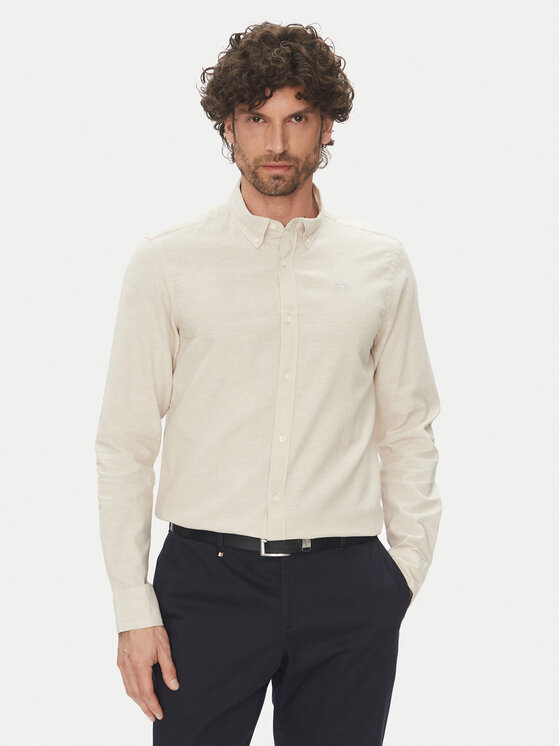 Снимка на La Martina Риза Alvin MAC006 TL141 Бежов Regular Fit
