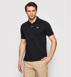 Снимка на La Martina Тениска с яка и копчета BPMP01 PK031 Черен Regular Fit