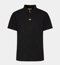 Снимка на La Martina Тениска с яка и копчета CCMP05 JS259 Черен Regular Fit