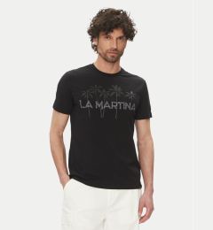Снимка на La Martina Тишърт Andy MAR311 JS324 Черен Regular Fit