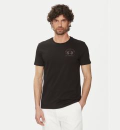 Снимка на La Martina Тишърт Vernie MAR009 JS206 Черен Regular Fit