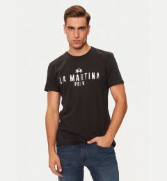 Снимка на La Martina Тишърт ZMR322 JS206 Черен Regular Fit