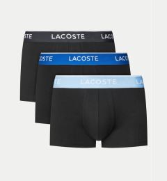 Снимка на Lacoste Комплект 3 чифта боксерки 5H1297 Черен