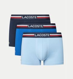 Снимка на Lacoste Комплект 3 чифта боксерки 5H2390 Син