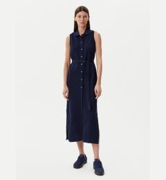 Снимка на Lacoste Рокля тип риза EF1107 Тъмносин Regular Fit