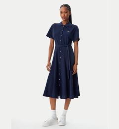 Снимка на Lacoste Рокля тип риза EF9621 Тъмносин Regular Fit