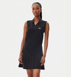 Снимка на Lacoste Тенис рокля EF0615 Черен Slim Fit