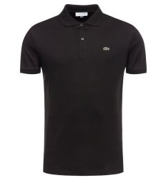 Снимка на Lacoste Тениска с яка и копчета DH2050 Черен Regular Fit