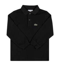 Снимка на Lacoste Тениска с яка и копчета PJ8915 Черен Regular Fit