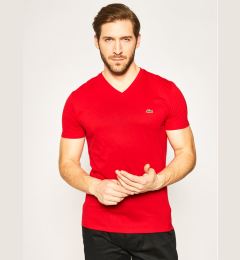Снимка на Lacoste Тишърт TH6710 Червен Regular Fit