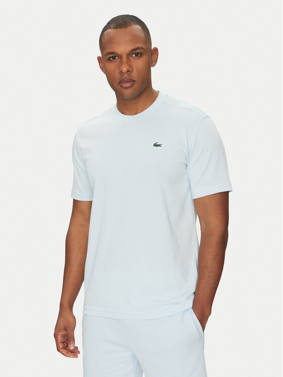 Снимка на Lacoste Тишърт TH7618 Светлосиньо Regular Fit