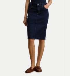 Снимка на LAUREN RALPH LAUREN Дънкова пола 200813134001 Тъмносин Straight Fit