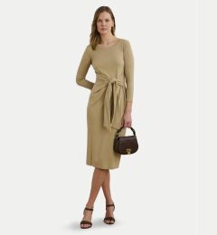 Снимка на LAUREN RALPH LAUREN Ежедневна рокля 200973598001 Бежов Slim Fit