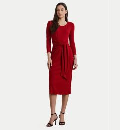 Снимка на LAUREN RALPH LAUREN Ежедневна рокля 200973598002 Червен Slim Fit