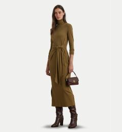 Снимка на LAUREN RALPH LAUREN Ежедневна рокля 250918980005 Кафяв Slim Fit