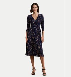 Снимка на LAUREN RALPH LAUREN Ежедневна рокля 250957701001 Тъмносин Slim Fit