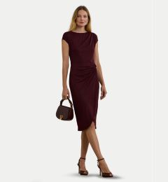 Снимка на LAUREN RALPH LAUREN Коктейлна рокля 250951402001 Бордо Slim Fit