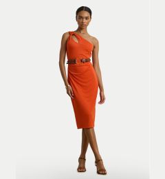 Снимка на LAUREN RALPH LAUREN Коктейлна рокля 253903046003 Оранжев Slim Fit