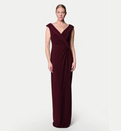 Снимка на LAUREN RALPH LAUREN Официална рокля 253863940018 Бордо Slim Fit