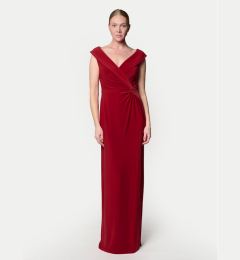 Снимка на LAUREN RALPH LAUREN Официална рокля 253863940020 Червен Slim Fit