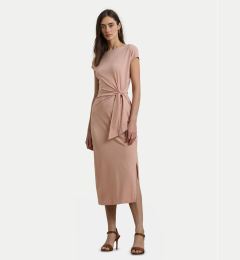 Снимка на LAUREN RALPH LAUREN Плетена рокля 250964086001 Розов Regular Fit