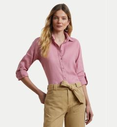 Снимка на LAUREN RALPH LAUREN Риза 200782777067 Розов Relaxed Fit