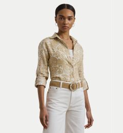 Снимка на LAUREN RALPH LAUREN Риза 200963700002 Бежов Relaxed Fit