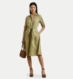 Снимка на LAUREN RALPH LAUREN Рокля тип риза 200905667015 Зелен Regular Fit