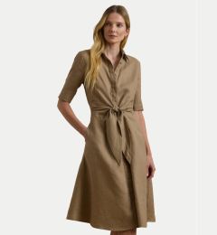 Снимка на LAUREN RALPH LAUREN Рокля тип риза 200905667016 Бежов Regular Fit