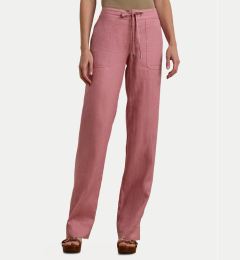 Снимка на LAUREN RALPH LAUREN Текстилни панталони 200735136022 Розов Regular Fit