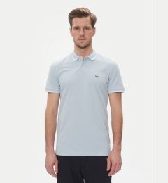 Снимка на Lee Тениска с яка и копчета Pique 112363784 Светлосиньо Regular Fit