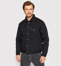 Снимка на Levi's® Дънково яке Type III Sherpa 16365-0100 Черен Regular Fit