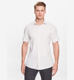 Снимка на Lindbergh Риза 30-203431 Бежов Slim Fit