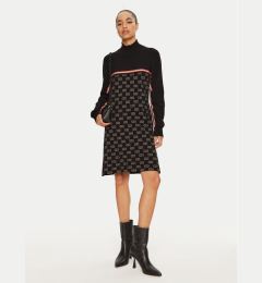Снимка на Liu Jo Sport Плетена рокля TF4227 MS63L Черен Regular Fit