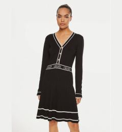 Снимка на Liu Jo Плетена рокля TF4050 MS59L Черен Regular Fit