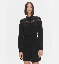 Снимка на Liu Jo Рокля тип риза MF3136 T9121 Черен Regular Fit