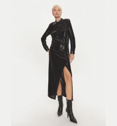 Снимка на LOLA CASADEMUNT Коктейлна рокля LF2416003 Черен Regular Fit