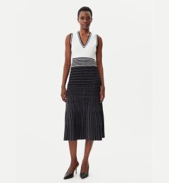 Снимка на LOLA CASADEMUNT Плетена рокля LS2516002 Черен Regular Fit
