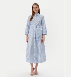 Снимка на LOLA CASADEMUNT Рокля тип риза LS2516016 Светлосиньо Regular Fit