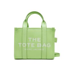 Снимка на Marc Jacobs Дамска чанта The Leather Small Tote Bag H009L01SP21 Зелен