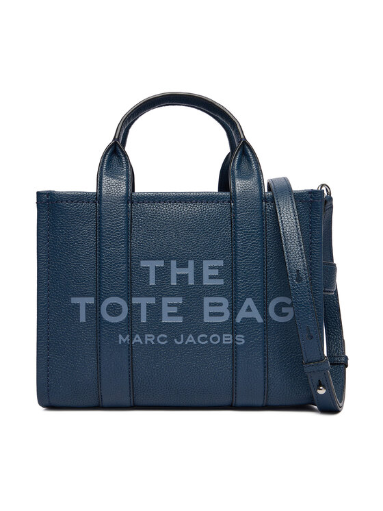 Снимка на Marc Jacobs Дамска чанта The Leather Small Tote Bag H009L01SP21 Тъмносин