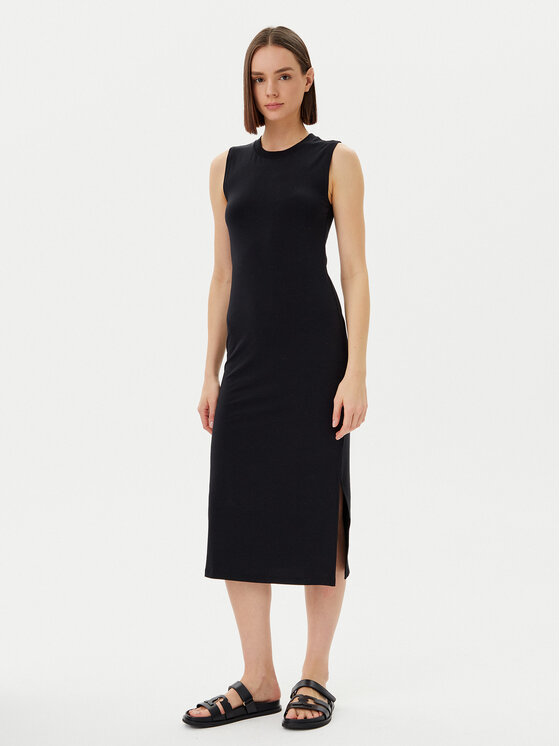 Снимка на Marc O'Polo Ежедневна рокля 503 3087 59031 Черен Slim Fit